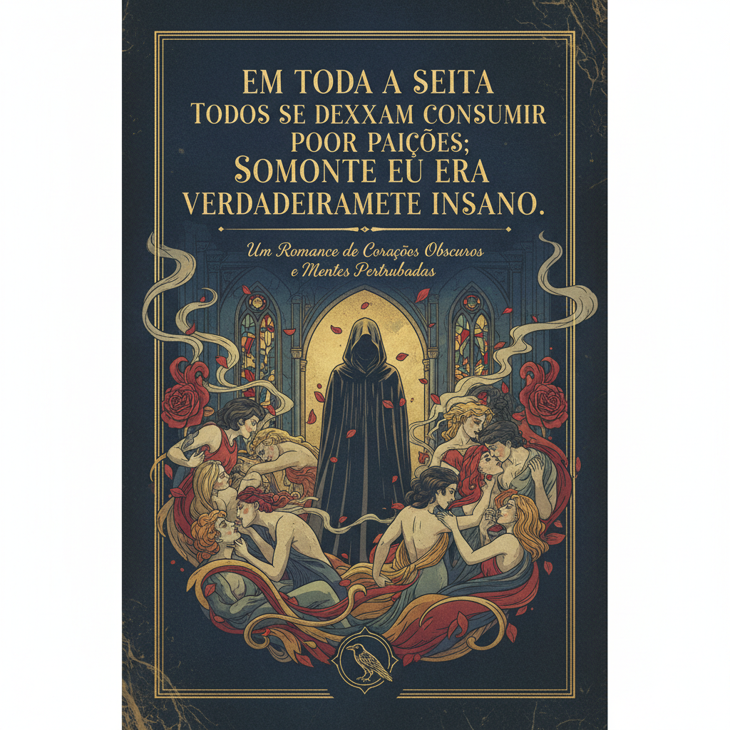 Em toda a seita, todos se deixavam consumir por paixões; somente eu era verdadeiramente insano.