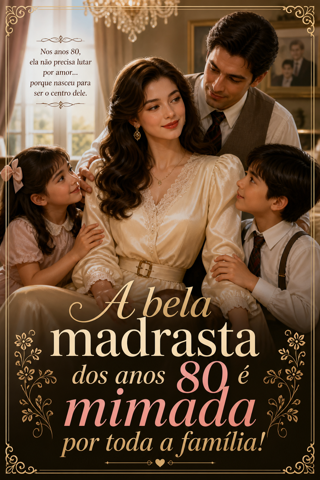 A bela madrasta dos anos 80 é mimada por toda a família!